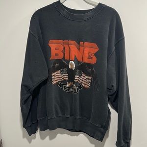 ANINE BING vintage crew neck